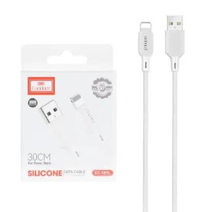 نمایش جزئیات کابل شارژ پاوربانک USB به لایتنینگ ارلدام مدل EC-181L