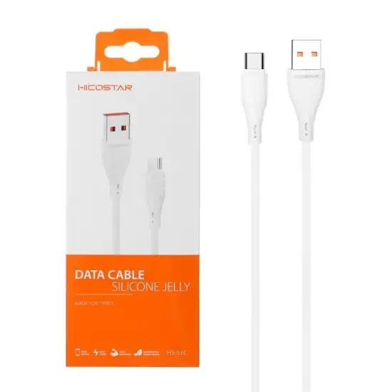 تصویر کابل تبدیل USB به USB-C هیکو استار مدل HS-51C