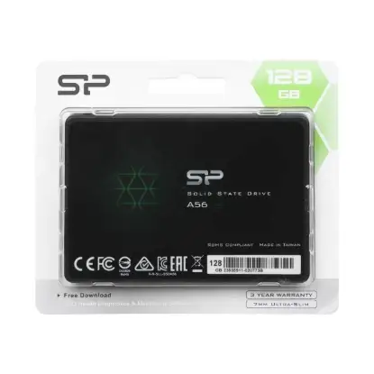 نمایش جزئیات اس اس دی اینترنال سیلیکون پاور مدل A56 ظرفیت 128 گیگابایت