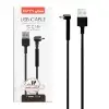 کابل تبدیل USB به USB-C تسکو مدل TC C185 طول 1 متر - تصویر دوم