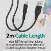 کابل تبدیل USB-A به لایتنینگ پرومیت مدل POWERLINK-AI200 - تصویر پنجم