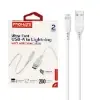 کابل تبدیل USB-A به لایتنینگ پرومیت مدل POWERLINK-AI200 - تصویر دوم