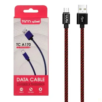 نمایش جزئیات کابل تبدیل USB به microUSB تسکو مدل TC A170