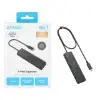هاب 4 پورت USB-C انکر مدل A8309 - تصویر یکم