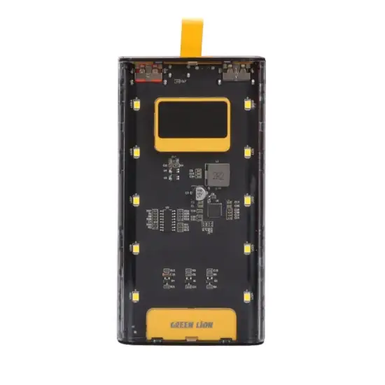 تصویر پاوربانک PD و فست شارژ گرین لاین 20W 20000mAh مدل GNTRAPB20KBK