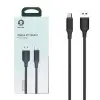 کابل شارژ تایپ سی گرین لاین مدل Cable Type-C GNPVCATCBK 1M 2.4A - تصویر یکم