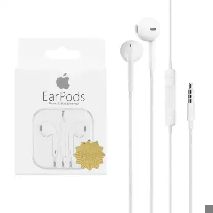 نمایش جزئیات هندزفری با سیم آیفون 6 مدل EarPods با کانکتور جک 3.5 میلیمتر