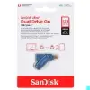 فلش مموری سن دیسک مدل Ultra Dual Drive Go USB Type-C USB3.2 ظرفیت 128 گیگابایت - تصویر سوم