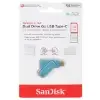 فلش مموری سن دیسک مدل Ultra Dual Drive Go USB Type-C USB3.2 ظرفیت 128 گیگابایت - تصویر چهارم