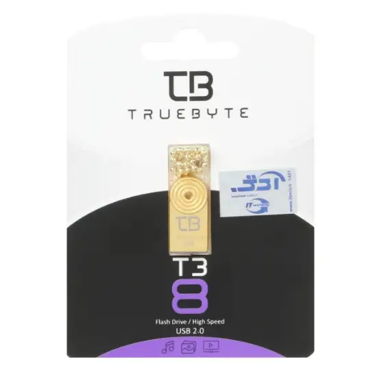 تصویر فلش مموری تروبایت مدل T3 USB2.0 ظرفیت 8 گیگابایت