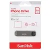 فلش مموری سن دیسک مدل Phone Drive USB Type-C Lightning ظرفیت 64 گیگابایت - تصویر دوم