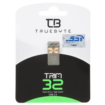 نمایش جزئیات فلش مموری تروبایت مدل TRIM USB2.0 ظرفیت 32 گیگابایت