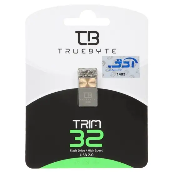تصویر فلش مموری تروبایت مدل TRIM USB2.0 ظرفیت 32 گیگابایت