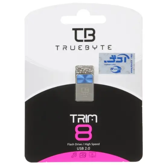 تصویر فلش مموری تروبایت مدل TRIM USB2.0 ظرفیت 8 گیگابایت