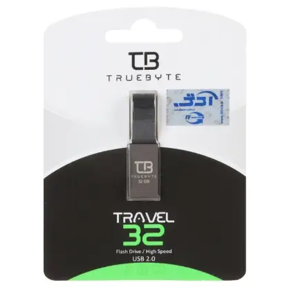 نمایش جزئیات فلش مموری تروبایت مدل TRAVEL USB2.0 ظرفیت 32 گیگابایت