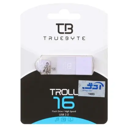 نمایش جزئیات فلش مموری تروبایت مدل TROLL USB2.0 ظرفیت 16 گیگابایت