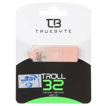 نمایش جزئیات فلش مموری تروبایت مدل TROLL USB2.0 ظرفیت 32 گیگابایت