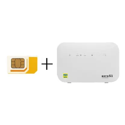 نمایش جزئیات مودم 4G/TD-LTE ایرانسل مدل TFi60-S1 به همراه سیمکارت
