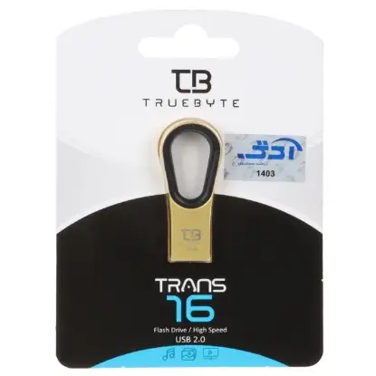 نمایش جزئیات فلش مموری تروبایت مدل TRANS USB2.0 ظرفیت 16 گیگابایت