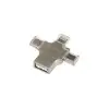 مبدل USB2 به USB-C / micro USB / لایتنینگ پرووان مدل PCO04 - تصویر دوم