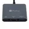 هاب 3 پورت Type-C پرووان مدل PHU552 - تصویر چهارم