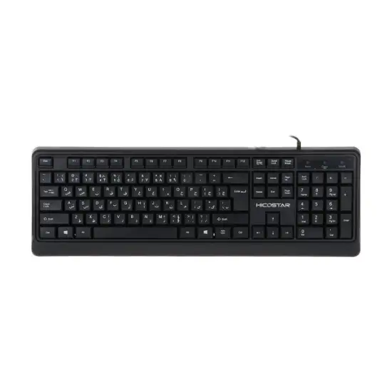 تصویر کیبورد باسیم هیکو استار مدل HS-K700