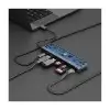 هاب 7 پورت USB-C پاورولوجی مدل کریستال P71USHTP - تصویر چهارم