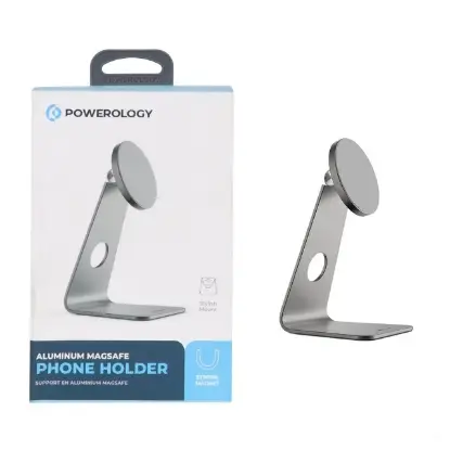 نمایش جزئیات پایه نگهدارنده گوشی موبایل پاورولوژی مدل PMDPHAGY Magsafe