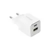 شارژر دیواری 30 وات اکسیژن دو پورت مدل CH-9 به همراه کابل Type-C به Type-C - تصویر ششم