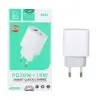 شارژر دیواری 20 وات دو پورت دنمن مدل DC21 - تصویر یکم