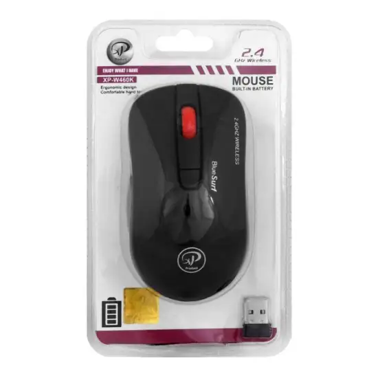 تصویر ماوس بی سیم ایکس پی پروداکت مدل XP-W460K