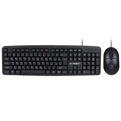 نمایش جزئیات کیبورد و ماوس باسیم XP Product مدل XP-11500N