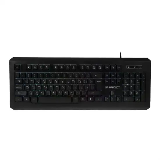 تصویر کیبورد با سیم گیمینگ ایکس پی پروداکت مدل XP-11100N