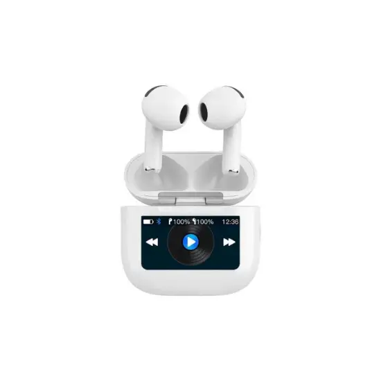 تصویر هدفون بلوتوثی پرودو مدل Soundtec Glimpse Touch Display TWS PD-STWLEP039