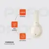 هدفون بی سیم پرودو مدل Soundtec PRIMO PD-STWLEP038 - تصویر ششم