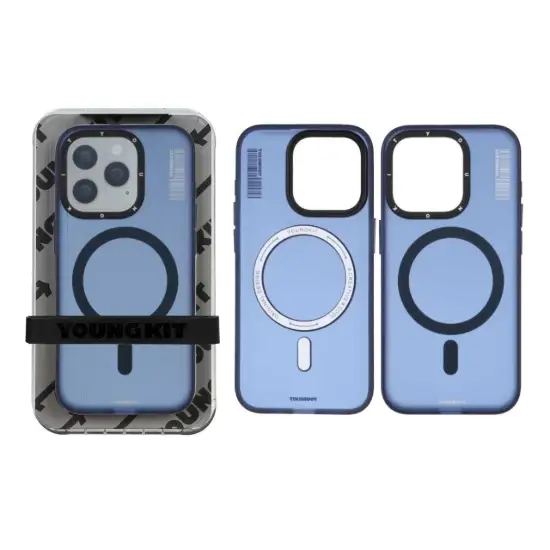 تصویر قاب گوشی موبایل یانگ کیت مدل Crystal Shield مگ سیف دار 