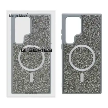 نمایش جزئیات قاب گوشی موبایل مجیک ماسک مدل دیاموند مگ سیف دار