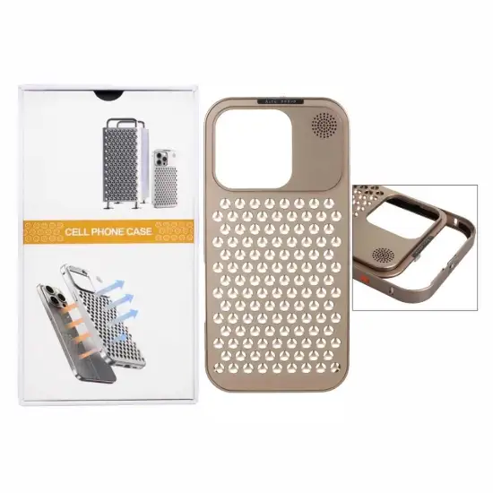 تصویر قاب گوشی موبایل مدل Auto Popup تیتانیوم معطر