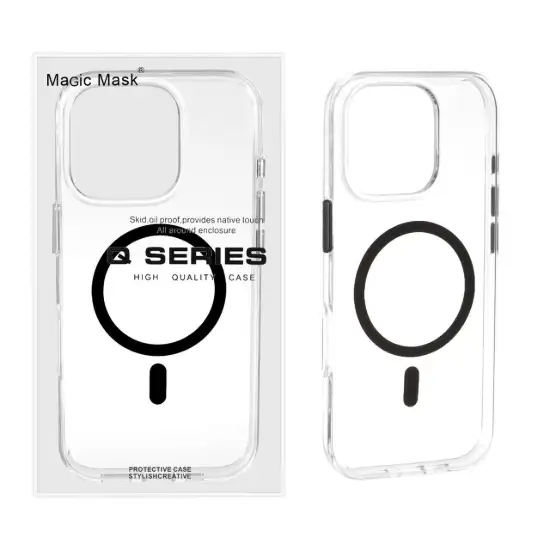 تصویر قاب گوشی موبایل مجیک ماسک مدل Q-Series Iron Magic مگ سیف دار