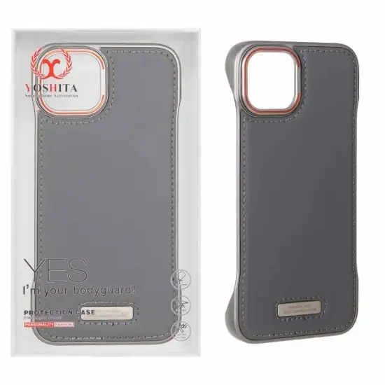 تصویر قاب گوشی موبایل چرمی یوشیتا مدل Yes i'm your bodyguard