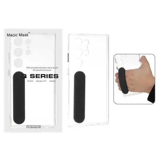 تصویر قاب گوشی موبایل مجیک ماسک سری Q-Series مدل فینگر بند کشی سیلیکونی