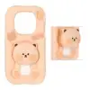 قاب گوشی موبایل سیلیکونی مدل Bear استندشو - تصویر یکم