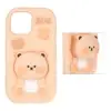 قاب گوشی موبایل سیلیکونی مدل Bear استندشو - تصویر چهارم