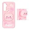 قاب گوشی موبایل سیلیکونی مدل Piggy عروسک برجسته فانتزی - تصویر چهارم