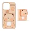 قاب گوشی موبایل سیلیکونی مدل Bear استندشو - تصویر هفتم