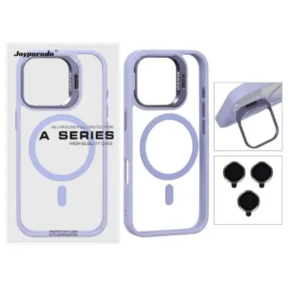 نمایش جزئیات قاب گوشی موبایل جوی پرودو مدل BRACKET مگ سیف دار با ست محافظ لنز رینگی