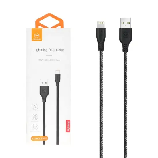 تصویر کابل تبدیل USB به لایتنینگ مک دودو مدل CA-5153 طول 0.2 متر
