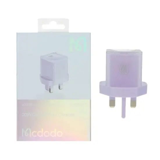 تصویر شارژر دیواری 20 وات مک دودو مدل CH-3763