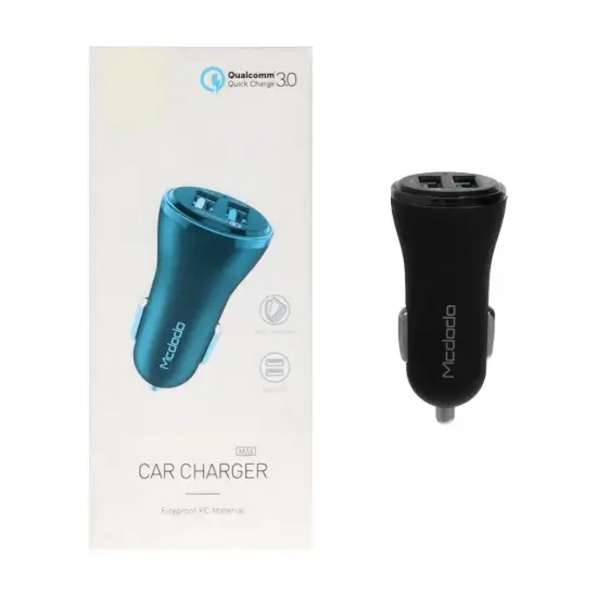 تصویر شارژر فندکی 30 وات فست مک دودو مدل CC-4910