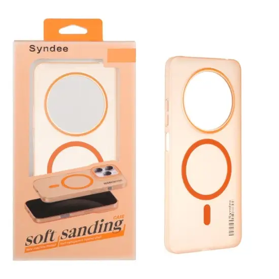 تصویر قاب گوشی موبایل سیندی مدل پشت مات مگ سیف دار